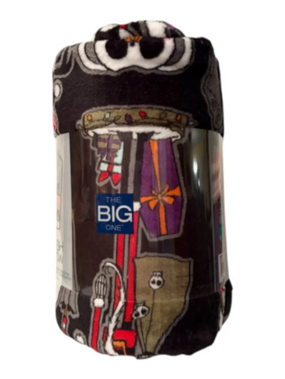The Big One Nightmare Before Christmas Holiday Oversized Plush Throw 60